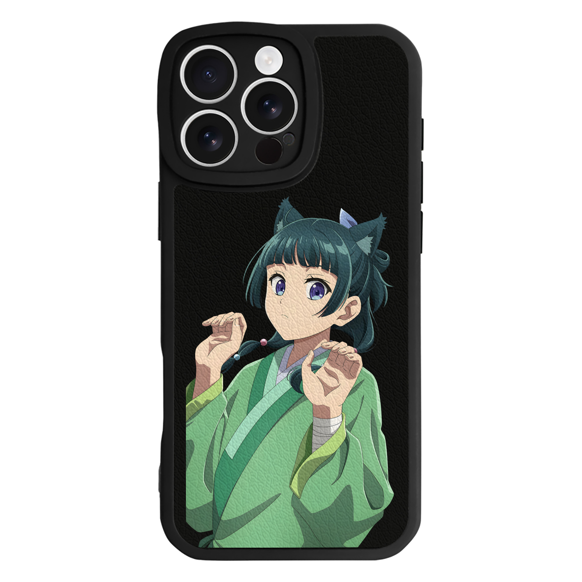 薬屋のひとりごと The Apothecary Diaries 【iPhone 16シリーズ対応】シリコンスマホケース（レザー調） 材質：シリコン